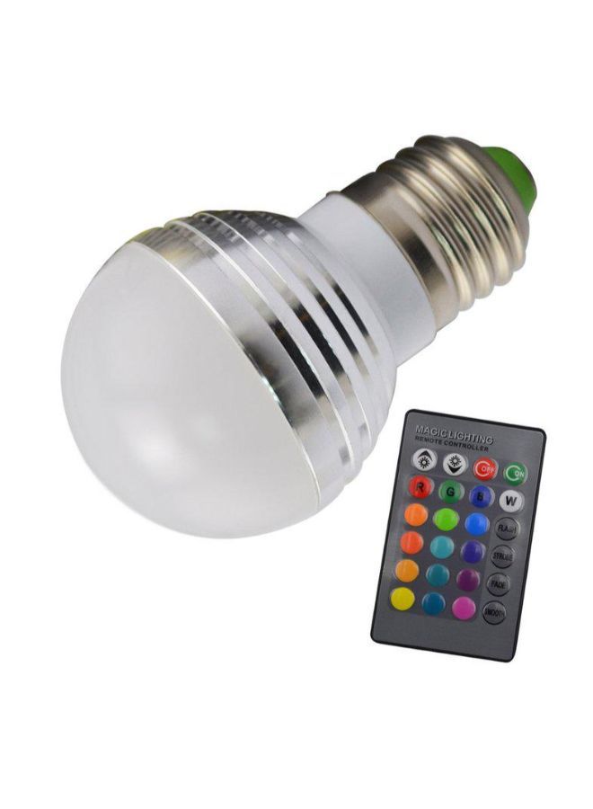 NIBEMINENT 2-Piece Efficient Corn LED Light Bulb Set Multicolour 3 x 8centimeter
