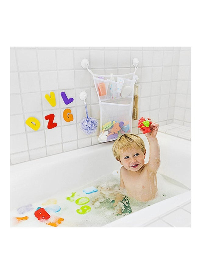 Baby Bathtub Toy Holder Organizer White  - Image 5
