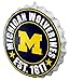FOCO FOCO NCAA Bottle Cap Wall Sign, Michigan Wolverines  - Image 2