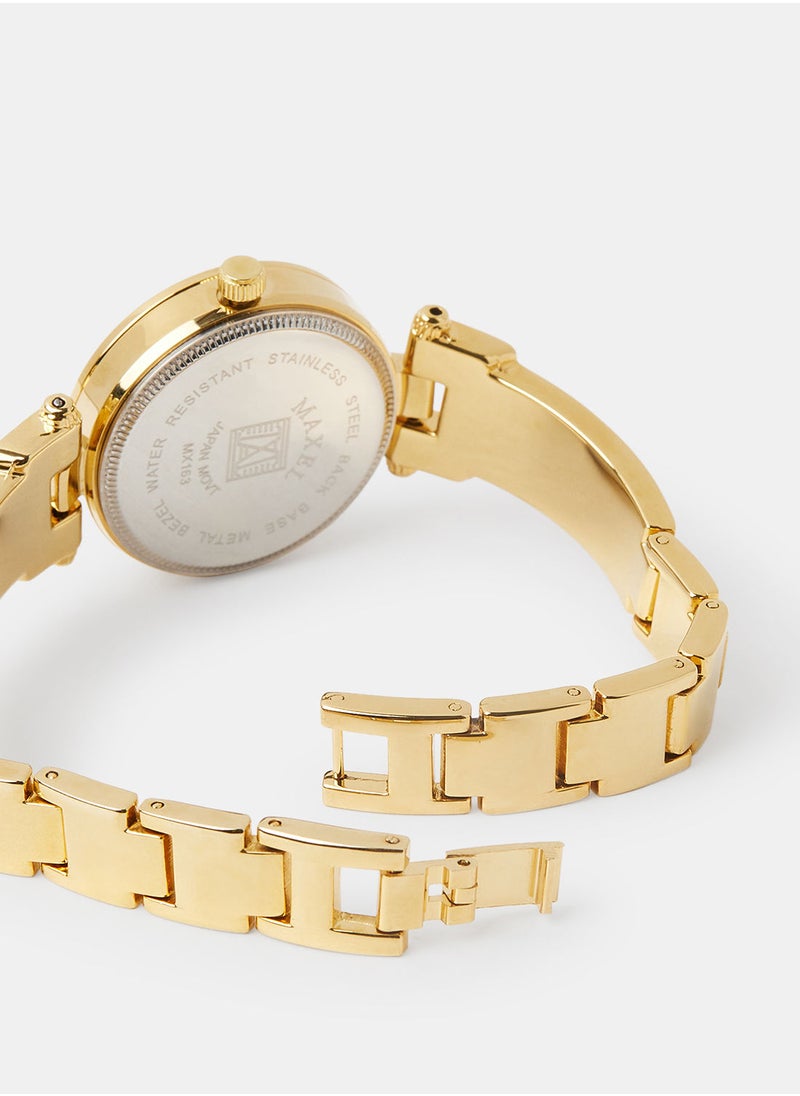 Maxel - Women's Fashion And Elegant Waterproof Analog Wrist Watches MX258 - 28mm - Image 1