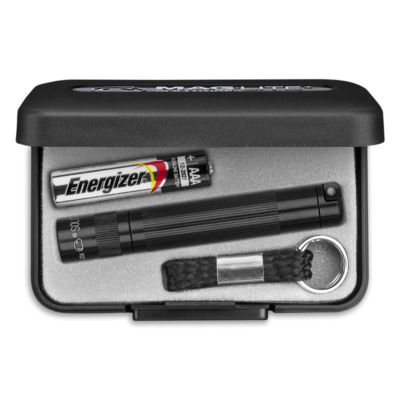 Maglite Solitaire Incandescent 1-Cell AAA Flashlight in Presentation Box Black - Image 1