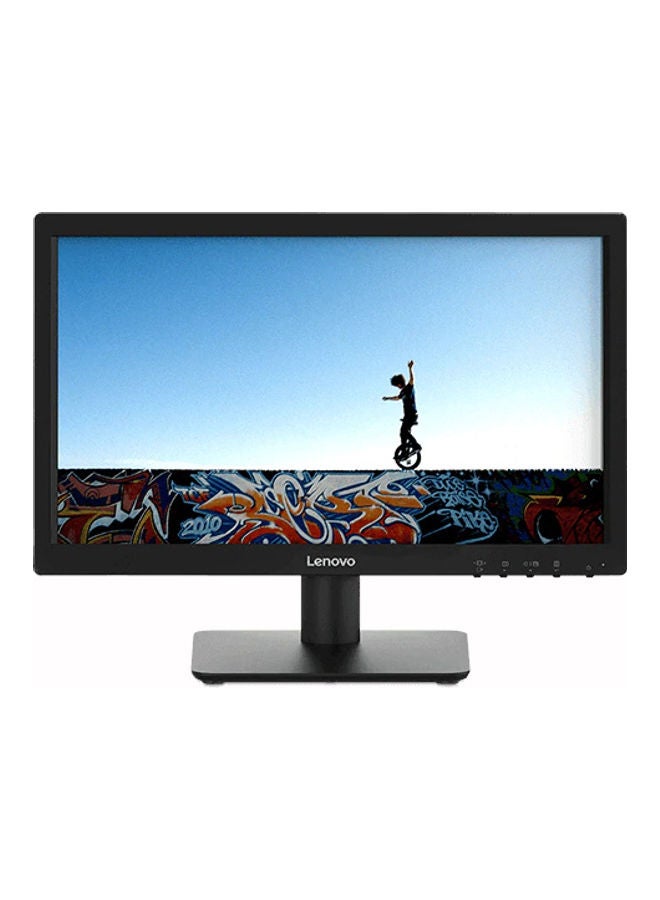 Lenovo D19-10 18.5" HD TN Businesses Monitor, WLED Anti-glare 16 9 Display, 5ms Response Time, 16.7M Colors with 72% NTSC, 1x HDMI 1.4, 1x VGA Black - Image 1