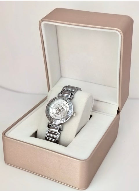 Luxury elegant high-end watch stainless steel watch