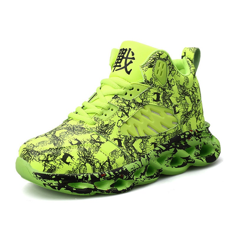Large Size Men'S Fashion New Breathable Casual Shoes Mid-Top Color Matching Sports Shoes Trendy Student Shoes Dropshipping - Image 5