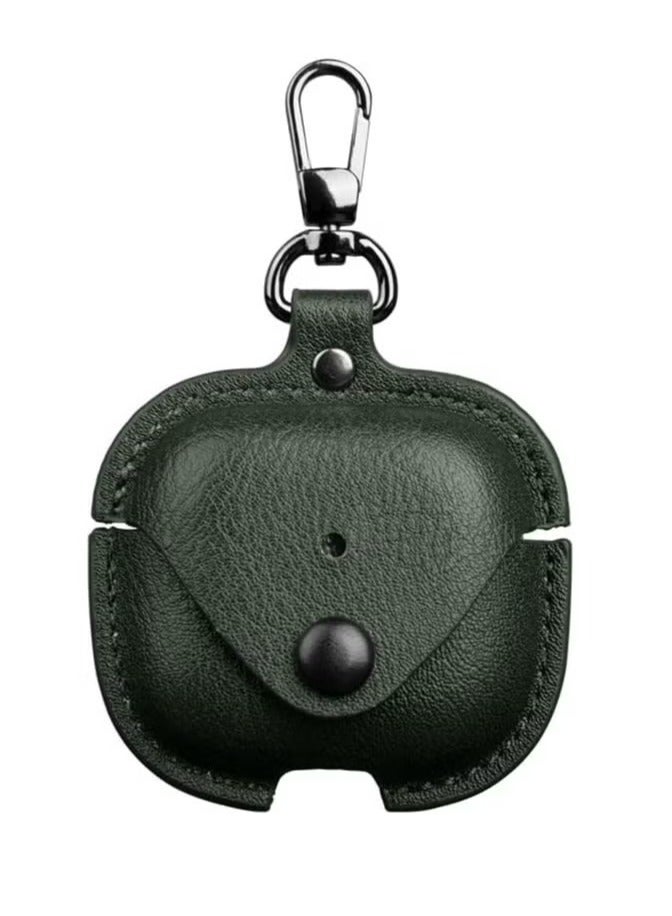 JAJEEK AirPods 4 2024 Case – PU Leather Anti-Scratch Protective Cover with Keyring, Stylish Case for AirPods 4 2024, Durable & Shockproof, Slim Fit Design