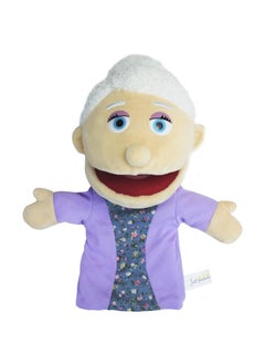 General 6 Pcs Family Children's Puzzle Plush Toy Doll Kindergarten Storytelling Hand Puppet  - Image 3