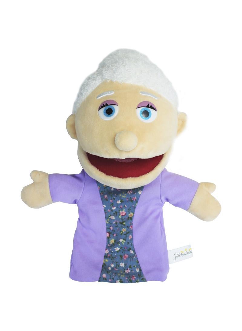 general 6 Pcs Family Children's Puzzle Plush Toy Doll Kindergarten Storytelling Hand Puppet - Image 3