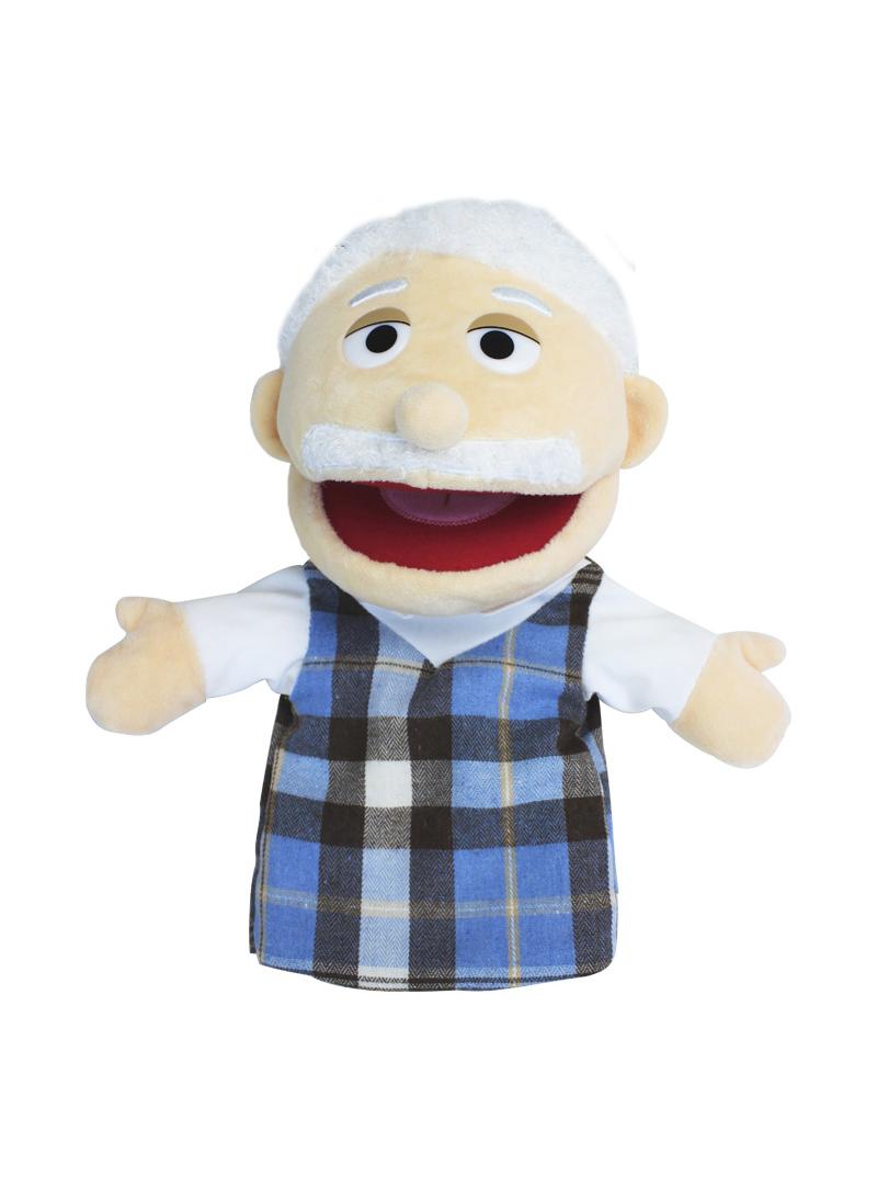 general 6 Pcs Family Children's Puzzle Plush Toy Doll Kindergarten Storytelling Hand Puppet - Image 2