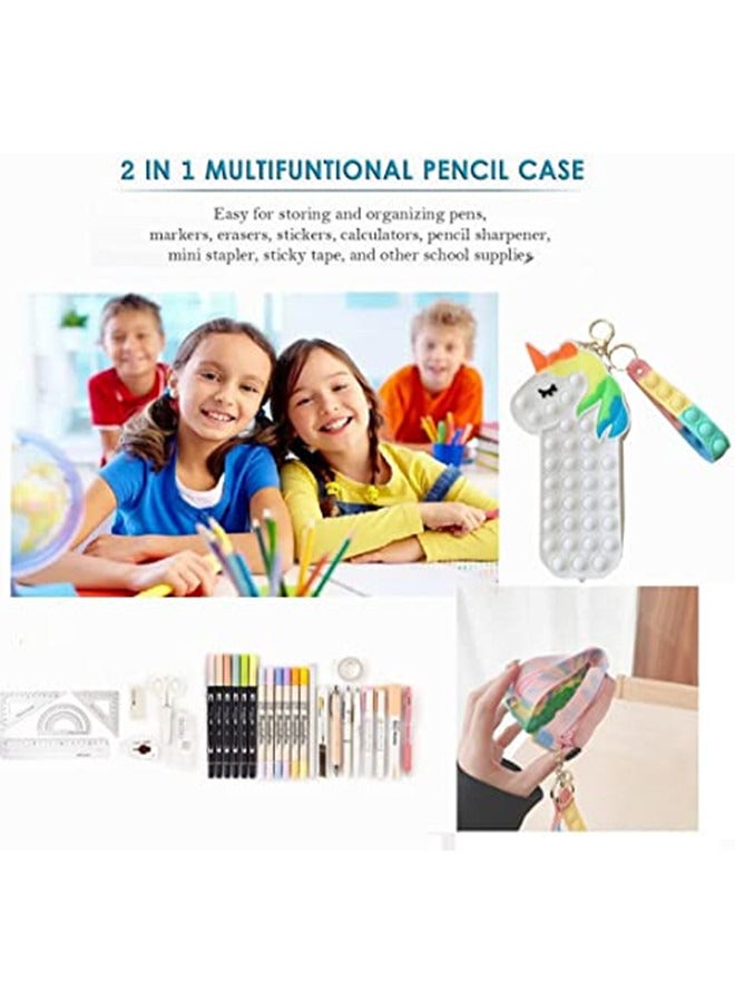ISank Pop Fidget Pencil Case Pencil Bag for Kids - Image 4