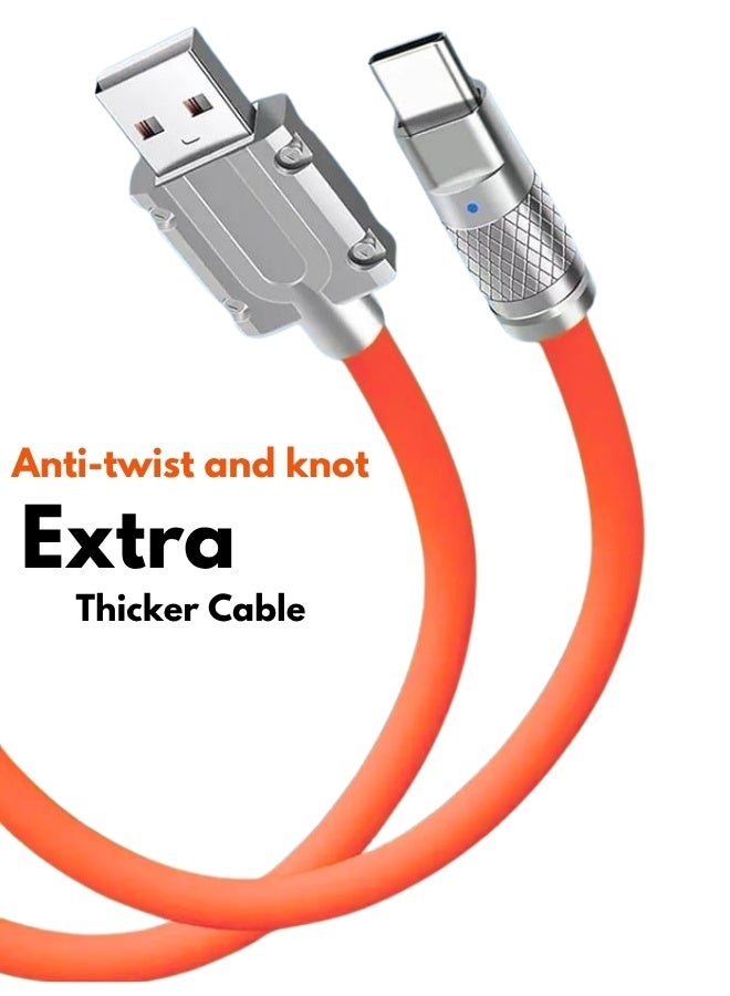 100W USB-C Fast Charging Cable – Quick Charge Compatible with Samsung, Oppo, MacBook, iPhone, Xiaomi & More - Image 5