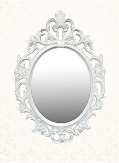 LINGWEI Wall Mirror Wall Mounted Makeup Mirror Vintage Cosmetic Dressing Vanity Mirror For Bathroom Wall Living room Bedroom  - Image 1