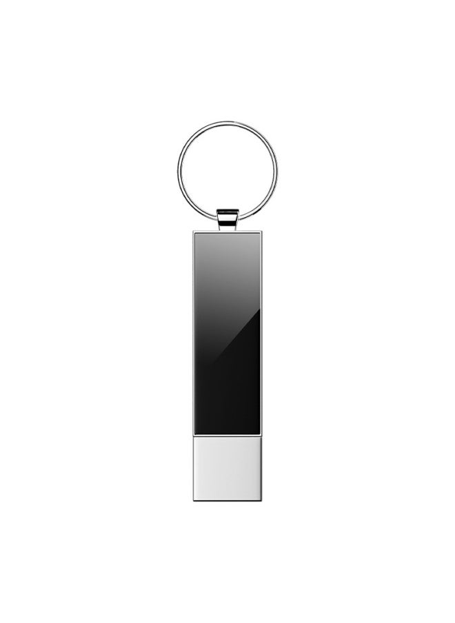 USB Flash Disk Lettering Creative High-end Luminous Crystal Lossless High-speed Car USB Flash Disk Business Enterprise School Gift USB Flash Disk-Color:Long Crystal U Disk-Capacity:64GB  - Image 1
