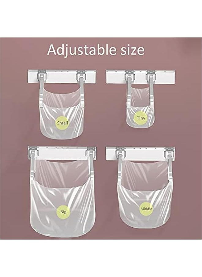 Generic - Cabinet Trash Bag Holder - Garbage Bags Rack for Kitchen Organization - Hanging Waste Bag Storage Solution for Door - Compact Folding Trash Bag Organizer - Stylish Cabinet Door Decor (1pcs) - Image 1