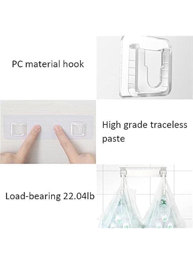 Generic - Cabinet Trash Bag Holder - Garbage Bags Rack for Kitchen Organization - Hanging Waste Bag Storage Solution for Door - Compact Folding Trash Bag Organizer - Stylish Cabinet Door Decor (1pcs) - Image 1