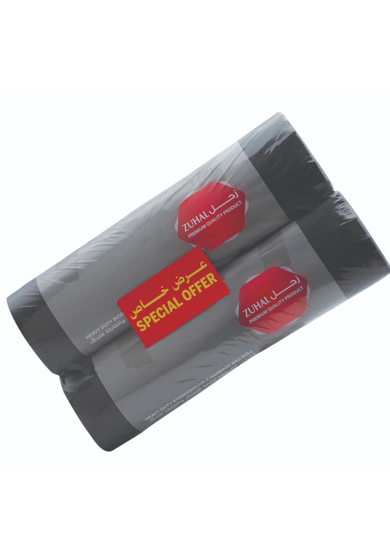 ZUHAL Garbage Bag Roll 110 cm X 120 cm (70 Gallon) Offer Pack Buy 1 get 1  - Image 3