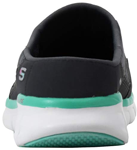 SKECHERS حذاء سكيشرز سبورت للنساء، إير ستريمر سليب أون، رمادي/أكوا، 7.5 M US - Image 3