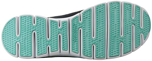 SKECHERS حذاء سكيشرز سبورت للنساء، إير ستريمر سليب أون، رمادي/أكوا، 7.5 M US - Image 4