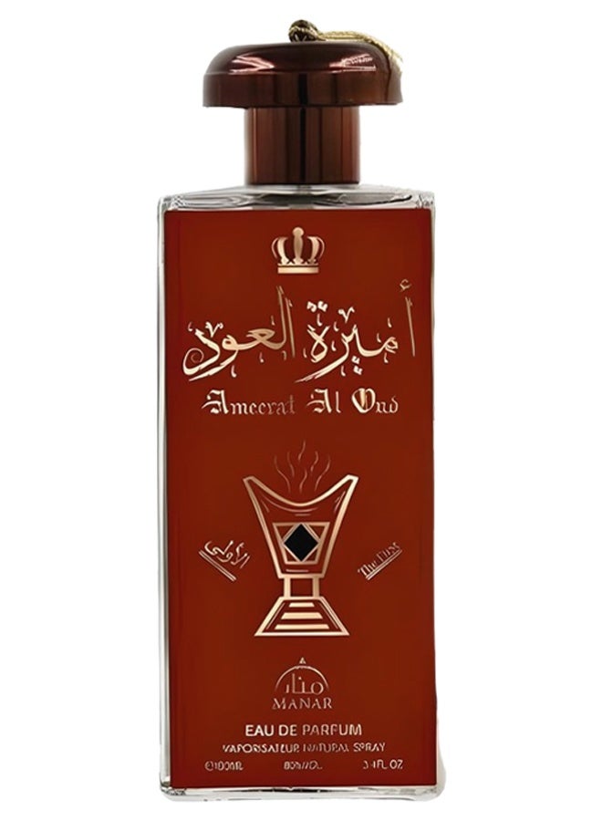 manar Ameerat Al Oud Perfume For Women 100ml EDP - Image 2