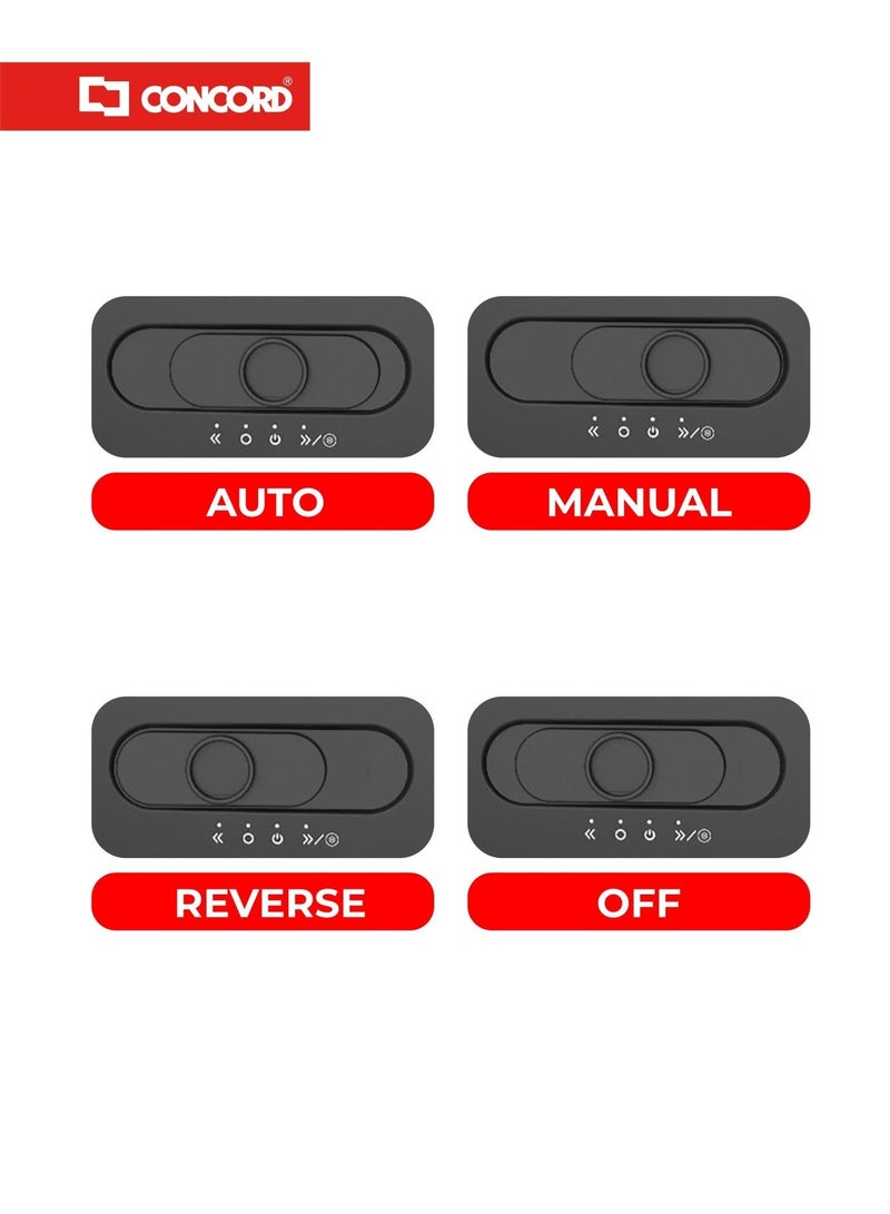 CONCORD 10-Sheets Cross Cut Shredder for Home Office Use with 15L Bin Capacity for Credit Card/CD Destroy Paper Shredder - Image 3