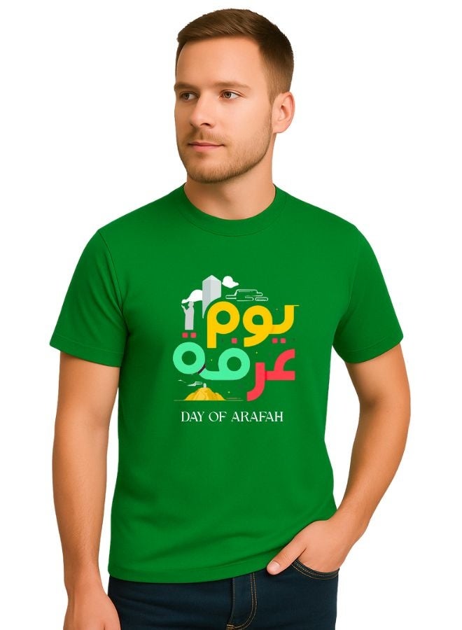 PRINTSHOP4ME Arafah Day Special Men’s Cotton T-Shirt–Premium Quality Round Neck Short Sleeve Islamic T-Shirt For Men | Soft Breathable Fabric | Comfortable Daily Wear  - Image 2