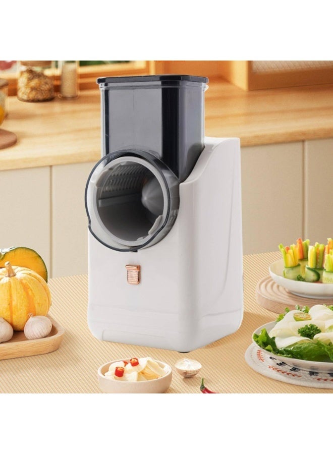 Electric Vegetable Cutter and Slicer 50W with Interchangeable Blades - Image 1