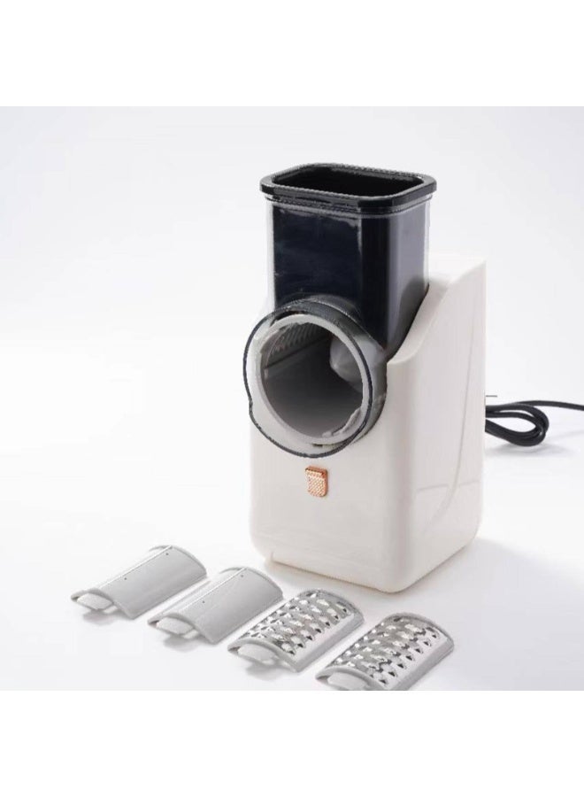 Electric Vegetable Cutter and Slicer 50W with Interchangeable Blades - Image 2