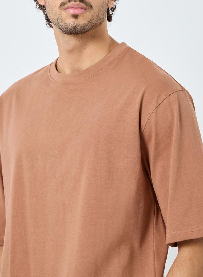 ستايلي تيشيرت واسع برقبة عالية - Image 3