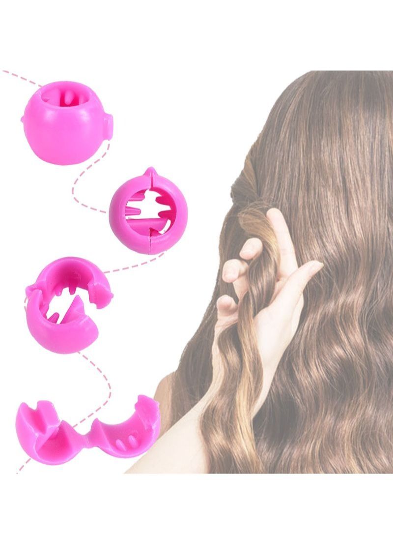 NIBEMINENT 100Pcs Mixed Color Beanie Hair Clip Grab Set  - Image 4