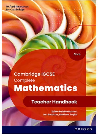 Cambridge IGCSE Complete Mathematics Core: Teacher Handbook Sixth Edition - pzsku/Z6ABF5FC019AD2B5A3F33Z/45/_/1741852680/ad32b79d-c400-4650-a728-de9175e08616