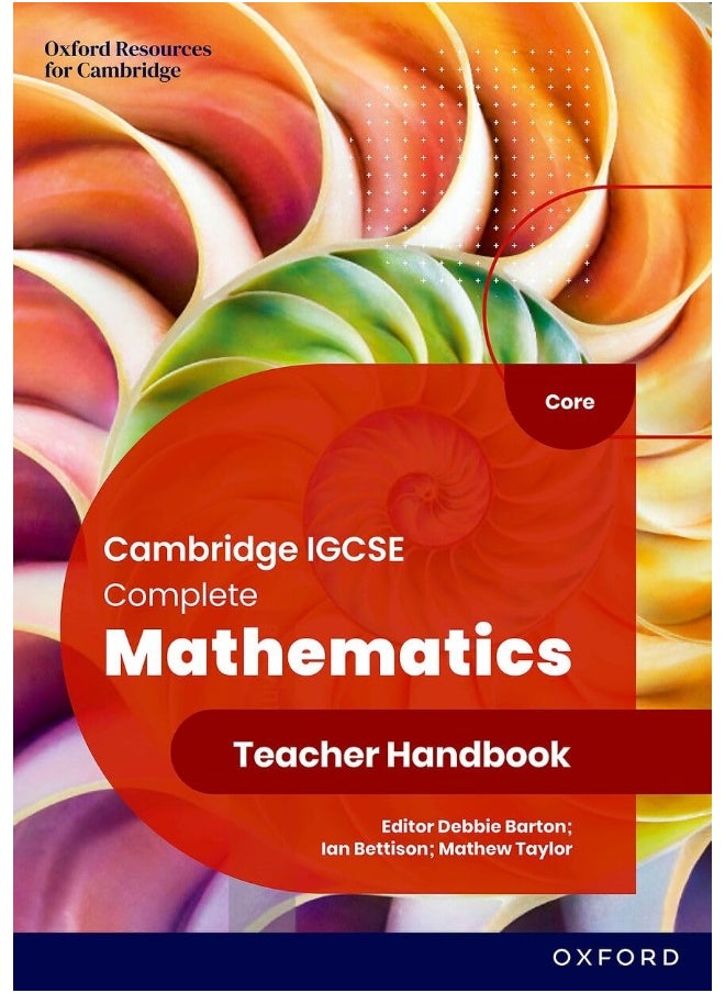Cambridge IGCSE Complete Mathematics Core: Teacher Handbook Sixth Edition 