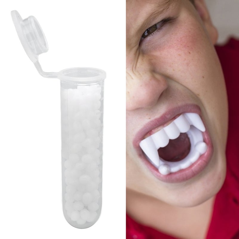 Temporary Tooth Filling Bead Halloween Party Portable False Teeth Thermal Fitting Beads Accessory - Image 1