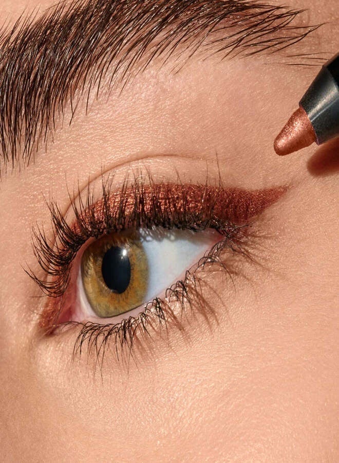 bareMinerals Mineralist Lasting Eyeliner – Copper | Long-Wear Waterproof Creamy Retractable Pencil Eyeliner with Avocado Oil & Aloe Vera – 0.35 g - Image 4
