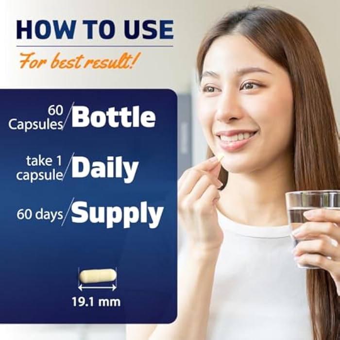 Vitamatic Lactobacillus Reuteri Complex – 22 Billion CFU per Delayed Release Capsule – 60 Capsules – Digestive & Gut Health Support – with Prebiotic Inulin Fiber - Image 3