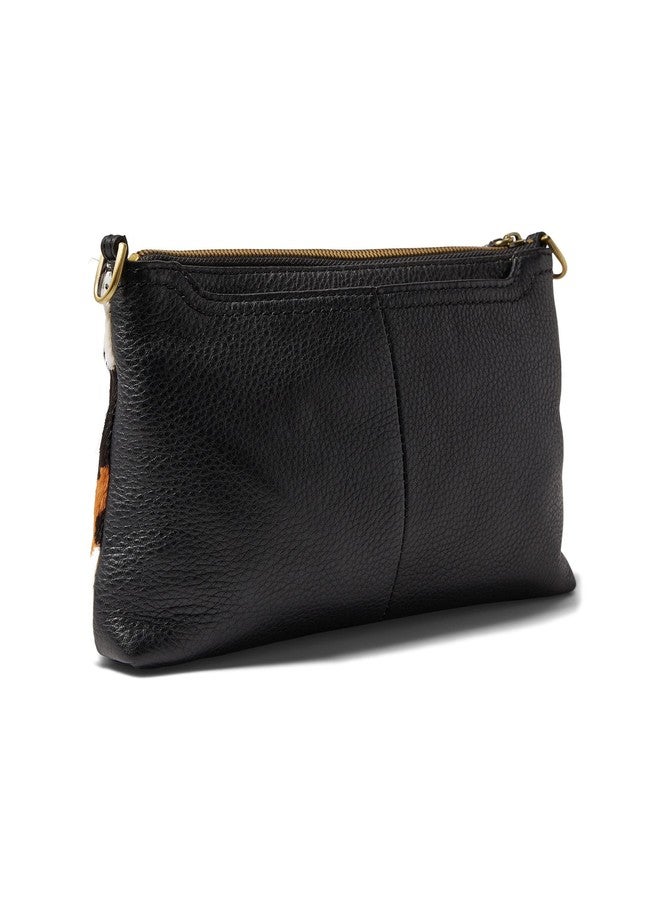 HOBO Women's Darcy Hair-On Hide Convertible Crossbody Bag Brown One Size - Image 3
