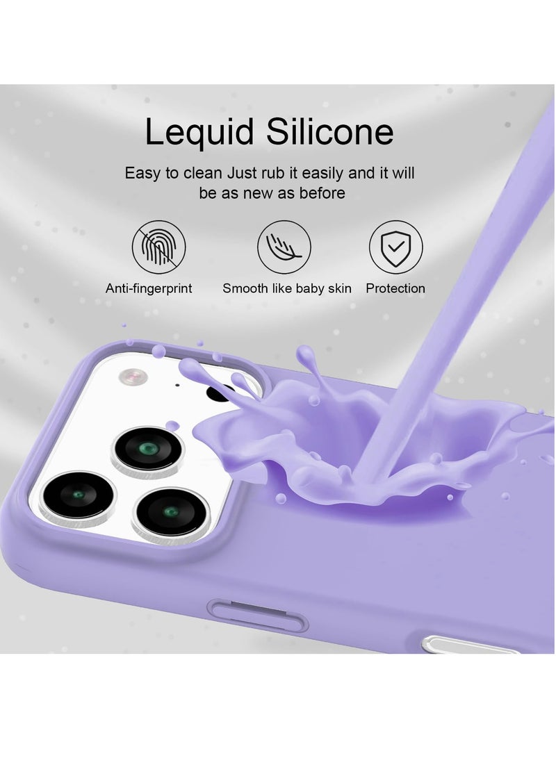 Houmt iPhone 17 Pro Max Case Soft Silicone Slim Thin Protective Phone Cover with Inner Microfiber Lining For iPhone 17 Pro Max 6.9-inch - Image 5