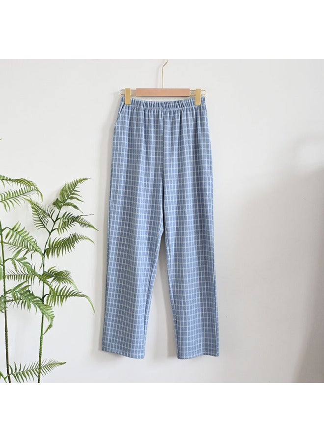 New Style Spring Autumn And Winter Velvet Pajama Pants High Elastic Waist Loose Casual Outer Wearing Pajama Pants For Lovers