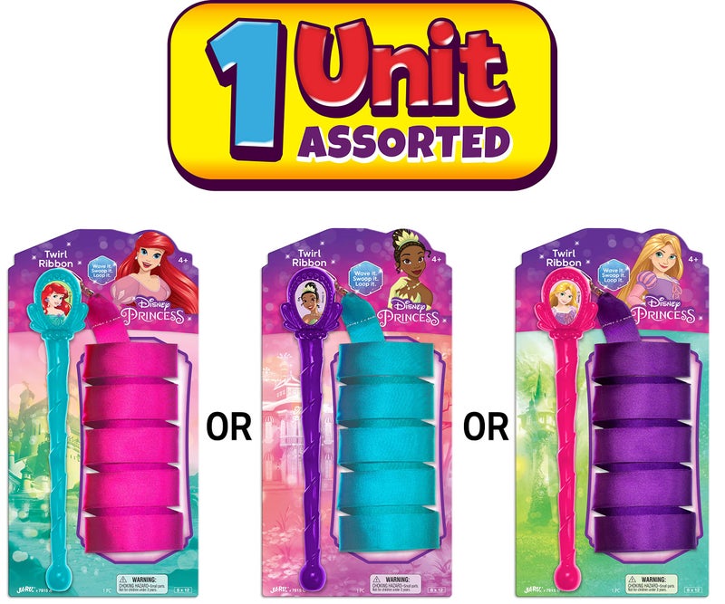 Ja-Ru عصا قوس قزح من ديزني برينسيس من JA-RU (1 شريط دوار متنوع) عصا رقص إيقاعية، ألعاب للفتيات. معدات الجمباز للأطفال. إكسسوارات باليرينا لوازم عيد الميلاد. 7815-1 - Image 2