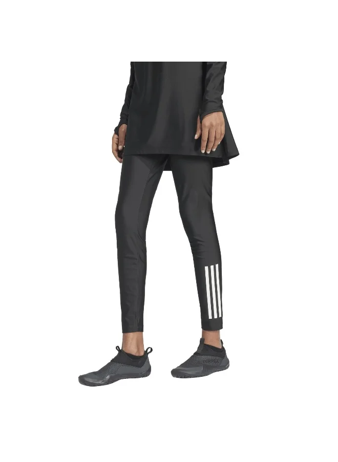 Adidas Adidas 3S Swim Tight Black Swim Pants For Women 4