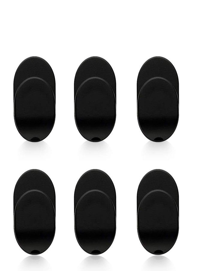 Sonku 6 Piece Ring Hook Mount Accessories, Upgrade Version Phone Mount Hook for Universal Cellphone Finger Ring Holder Grip Stand - (Black) - Image 1