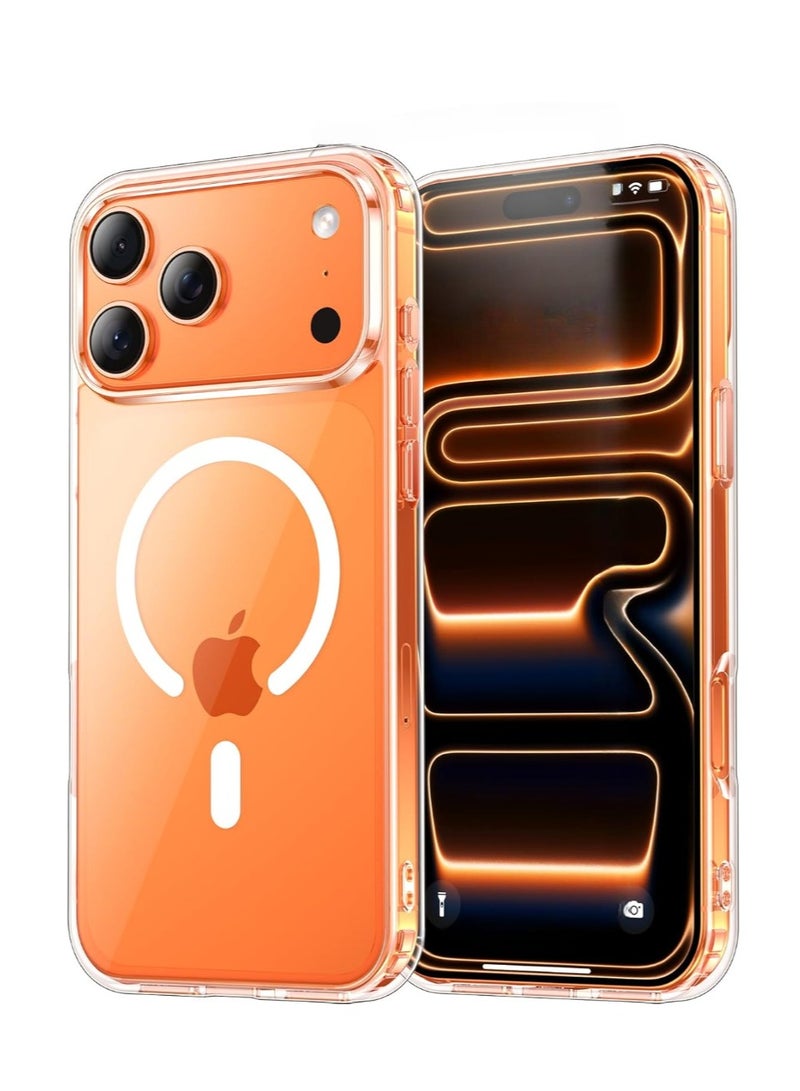 Houmt iPhone 17 Pro Clear Case Compatible with Magsafe Accessories Cover iPhone 17 Pro Shockproof Slim Magnetic Phone Case For iPhone 17 Pro 6.3 inch - Image 1