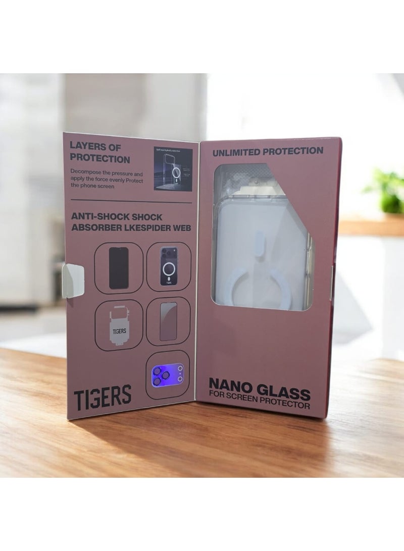 تايجرز بكج الحماية تايجرز المتكاملة 10 في 1 لحماية الجوال بالكامل لهاتف أبل ايفون 17 برو ماكس - Image 3