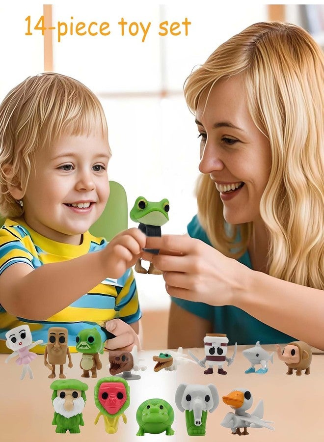 CartHome مجموعة كارت هوم المكونة من 14 قطعة من شخصيات ترالاليرو ترالالا، برينروت، تونغ تونغ تونغ ساهور، ألعاب شخصيات كرتونية للعب في المنزل والمكتب، متعة للأطفال وهدايا رائعة للمتحمسين - Image 3