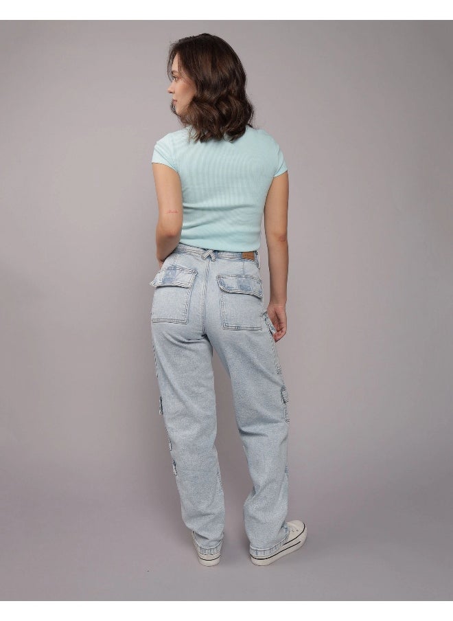 امريكان ايجل High Waist Cargo Pants  - Image 2