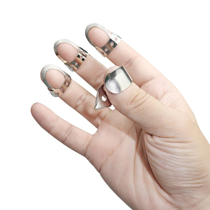 1Set Banjo Finger Picks Guitar Picks Music Instrument Practice Prop - Image 4