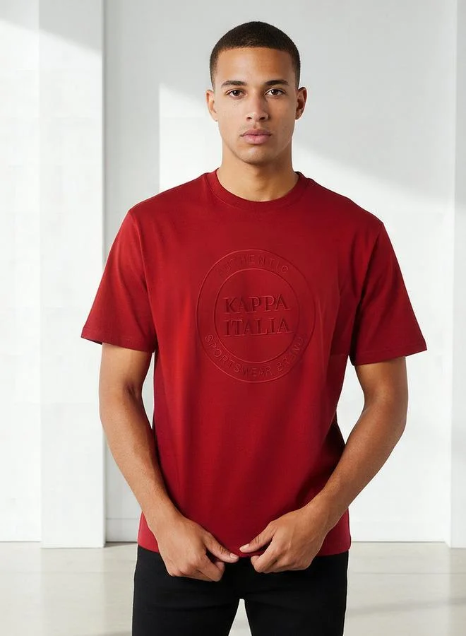 Kappa Kappa Men Logo Embroidered T-shirt
