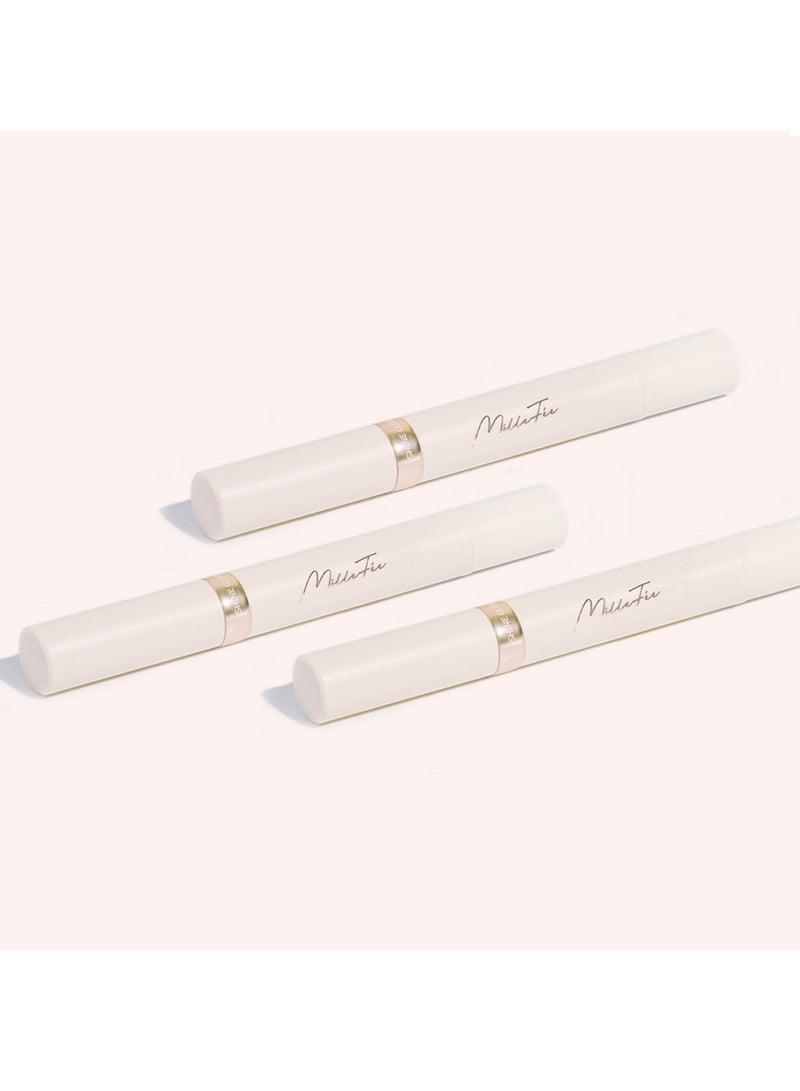 MilleFee MilleFée Glow Lips Luster Lipstick for Anti-Falling & Highly Moisturizing Sparkling Finish-02 Dramatic Berry - Image 4