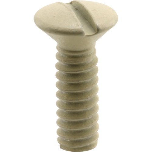 Prime-Line U 9015 Switch Plate Cover Screw, #6-32 x 1/2 In., Ivory Finish (100 Pack) - Image 4