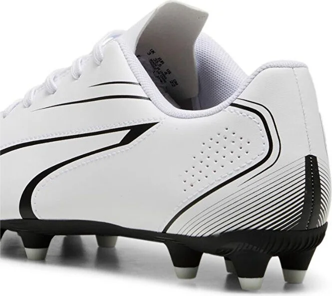 PUMA Vitoria Fg/ag Jr Kids Turf Football Cleats 10748606 White