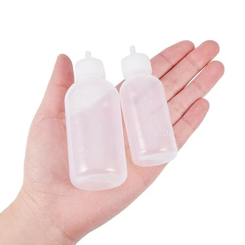 FJNATINH 30cc Needle Tip Glue Squeeze Bottle, Precision Tips Applicator Bottles, 5 Pack - Image 2