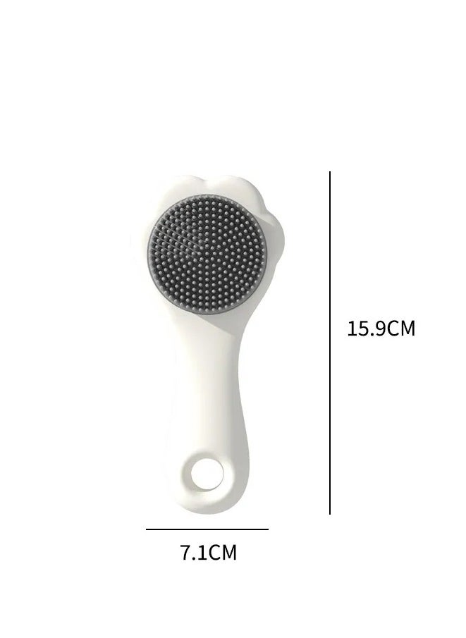 Generic Silicone Shower & Shampoo Brush for Kids, Suitable for Newborns & Toddlers Hair and Body Care  - Image 4